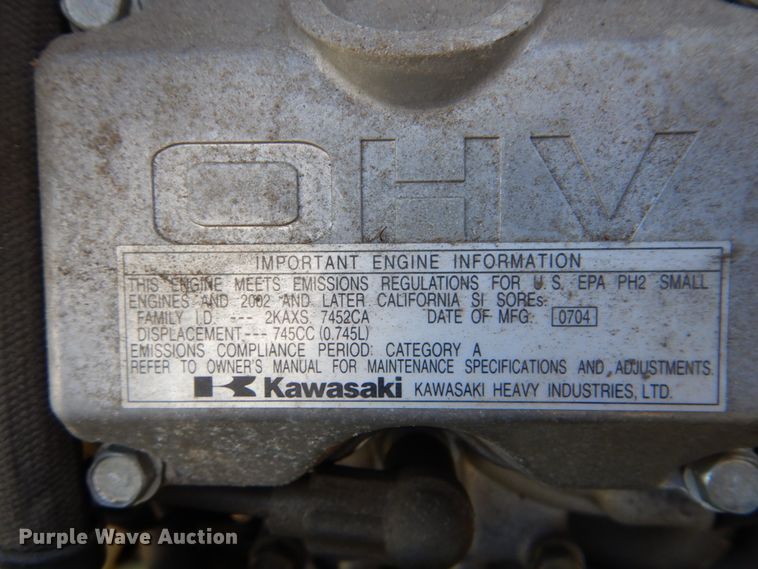 image for item FF9010 (2) Kawasaki FD750D 745cc gas engines