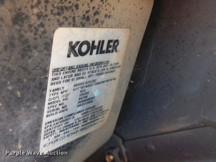 image for item FF9074 Kubota ZG20 ZTR lawn mower