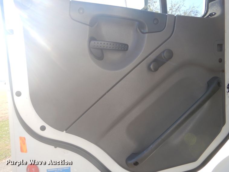 image for item FF9087 2012 Freightliner Business Class M2 utility bed truck with crane