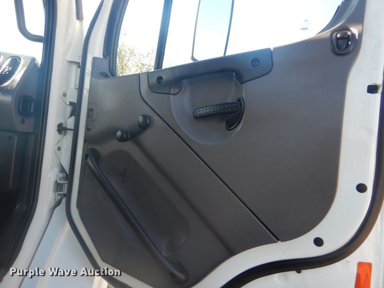 image for item FF9087 2012 Freightliner Business Class M2 utility bed truck with crane