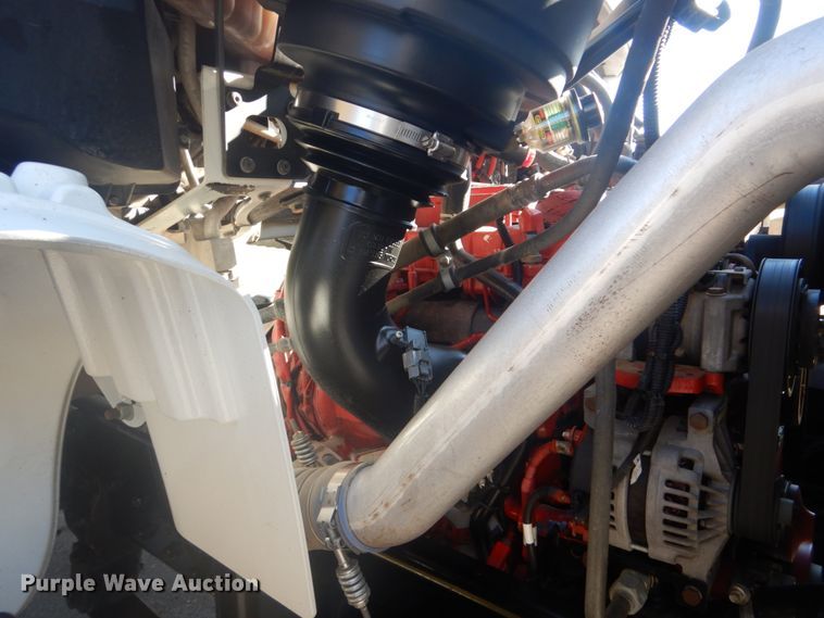 image for item FF9087 2012 Freightliner Business Class M2 utility bed truck with crane