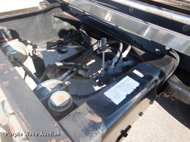 image for item FF9087 2012 Freightliner Business Class M2 utility bed truck with crane