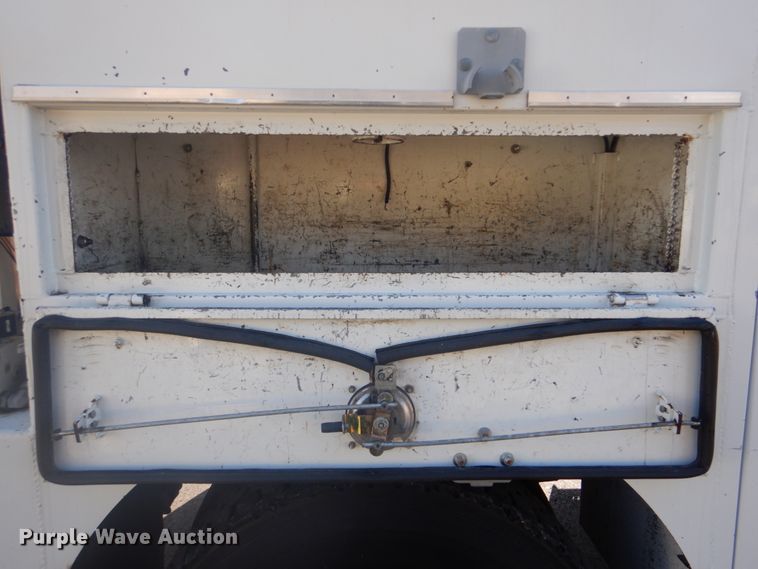 image for item FF9087 2012 Freightliner Business Class M2 utility bed truck with crane