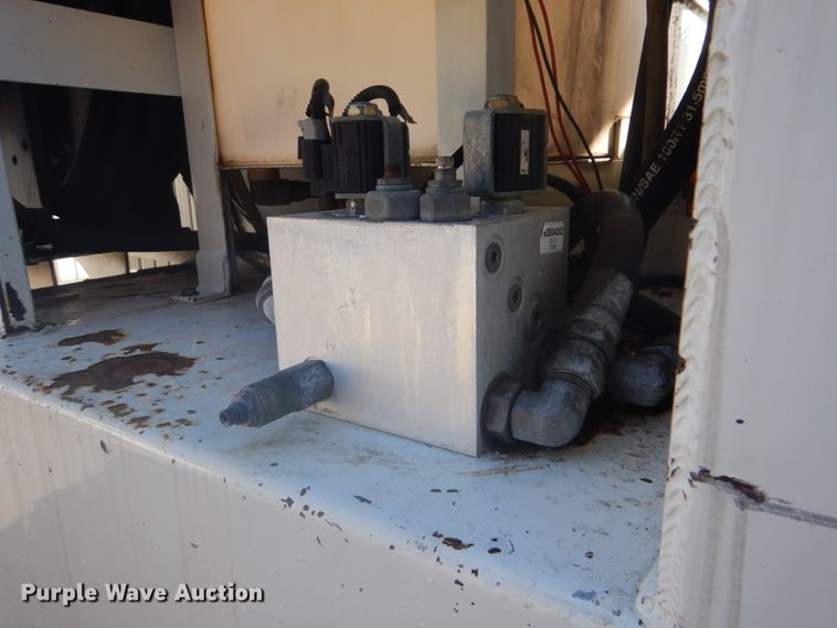 image for item FF9087 2012 Freightliner Business Class M2 utility bed truck with crane