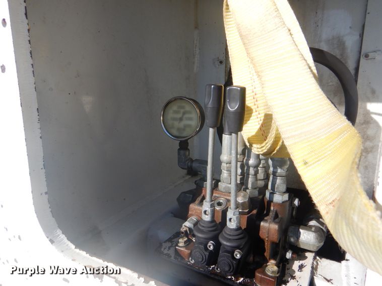 image for item FF9087 2012 Freightliner Business Class M2 utility bed truck with crane