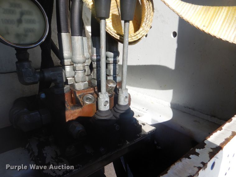 image for item FF9087 2012 Freightliner Business Class M2 utility bed truck with crane