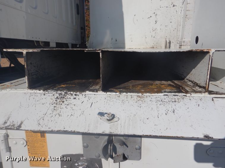 image for item FF9087 2012 Freightliner Business Class M2 utility bed truck with crane