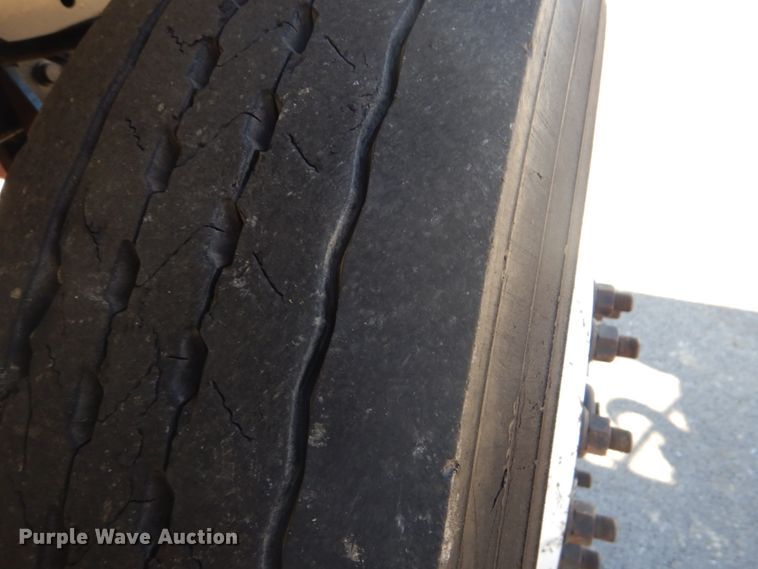 image for item FF9087 2012 Freightliner Business Class M2 utility bed truck with crane