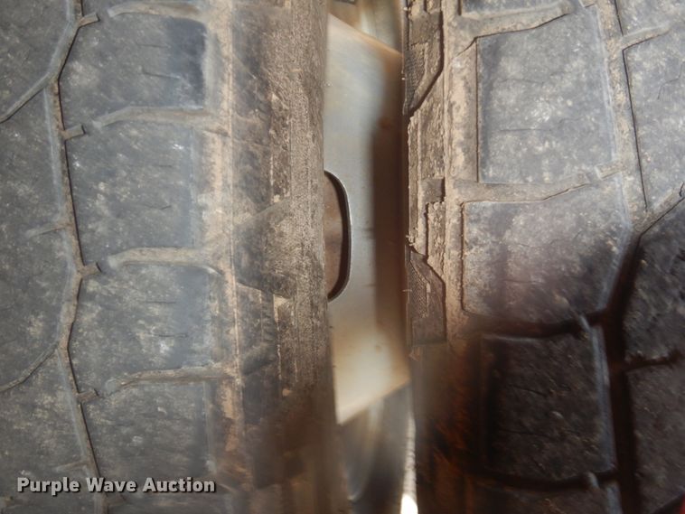 image for item FF9089 2014 Ford F350 Super Duty SuperCab utility bed pickup truck with crane