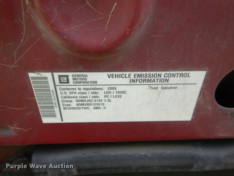 image for item FI9999 2009 Pontiac G6