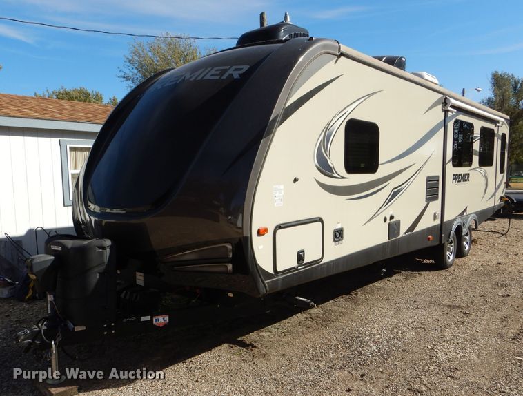 image for item FJ9821 2017 Keystone Bullet Premier BL30RIPR17 camper