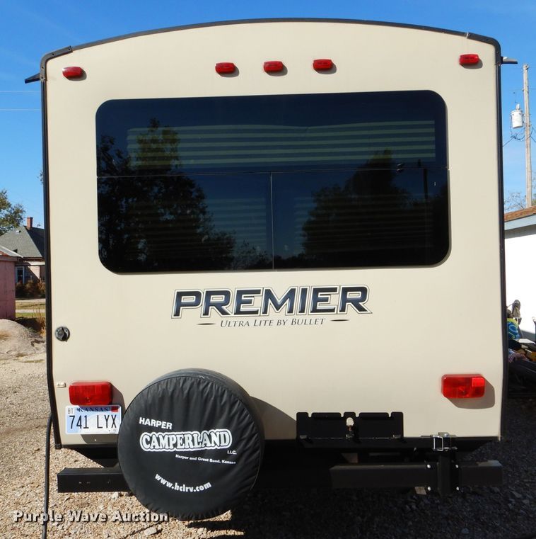 image for item FJ9821 2017 Keystone Bullet Premier BL30RIPR17 camper