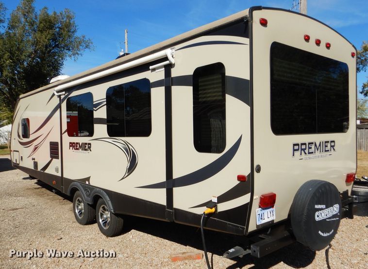 image for item FJ9821 2017 Keystone Bullet Premier BL30RIPR17 camper