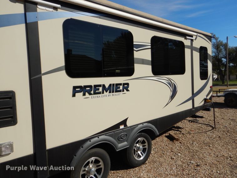 image for item FJ9821 2017 Keystone Bullet Premier BL30RIPR17 camper