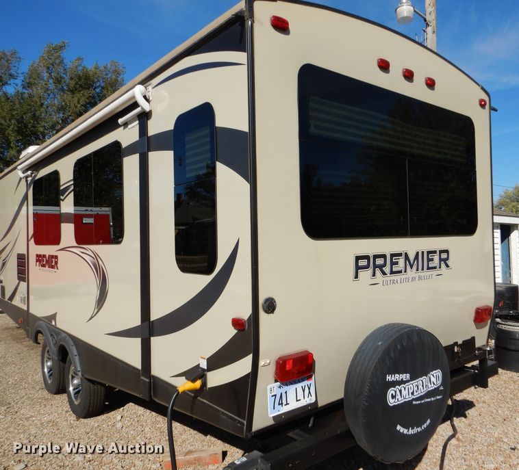 image for item FJ9821 2017 Keystone Bullet Premier BL30RIPR17 camper