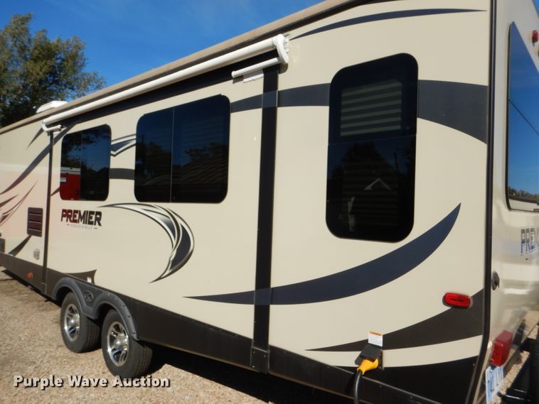 image for item FJ9821 2017 Keystone Bullet Premier BL30RIPR17 camper