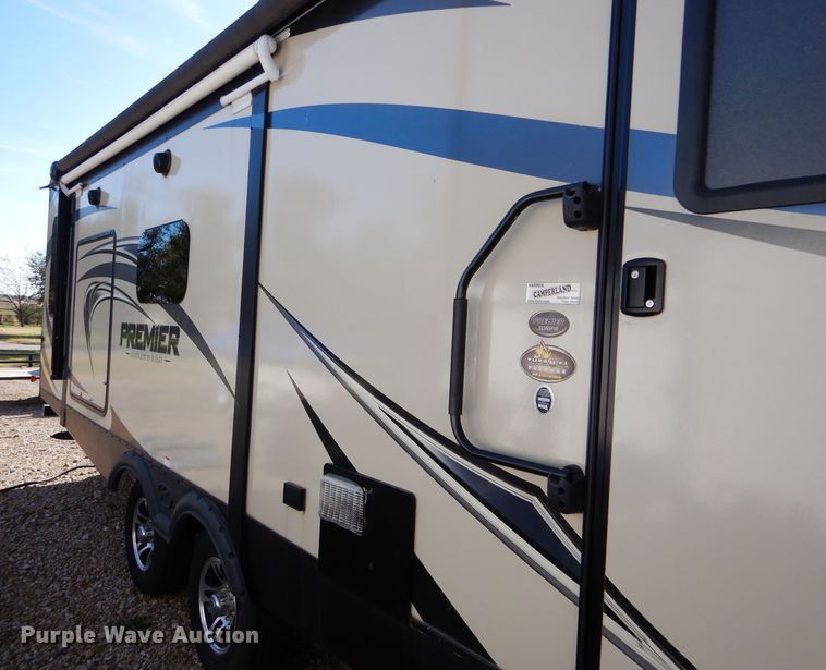 image for item FJ9821 2017 Keystone Bullet Premier BL30RIPR17 camper