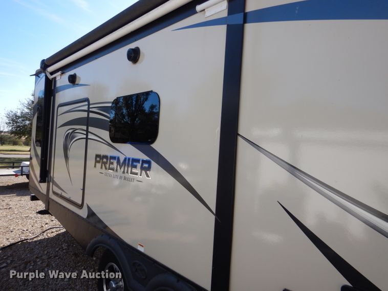 image for item FJ9821 2017 Keystone Bullet Premier BL30RIPR17 camper