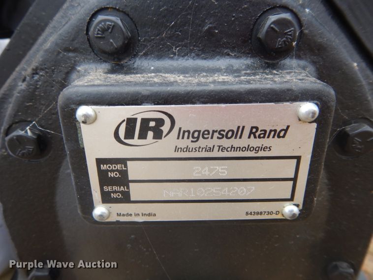 image for item FK9896 Ingersoll Rand 2475 air compressor