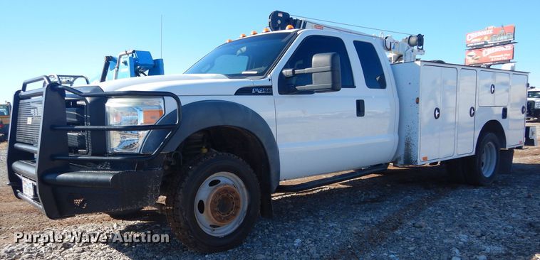 image for item FK9962 2011 Ford F450 Super Duty SuperCab truck cab and chassis