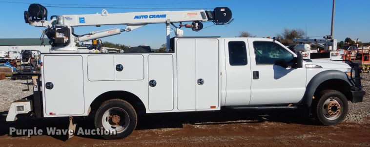 image for item FK9962 2011 Ford F450 Super Duty SuperCab truck cab and chassis