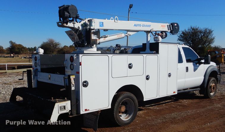 image for item FK9962 2011 Ford F450 Super Duty SuperCab truck cab and chassis