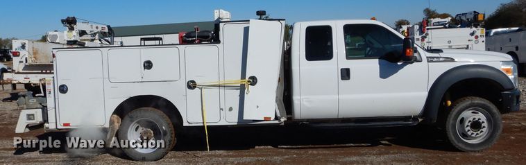 image for item FK9964 2014 Ford F450 Super Duty SuperCab utility truck