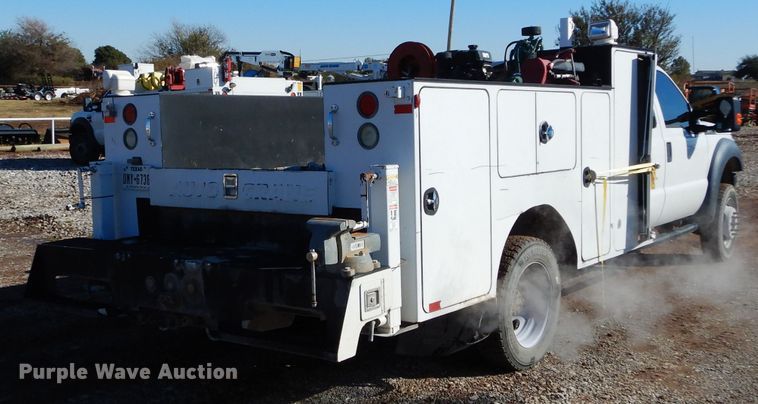 image for item FK9964 2014 Ford F450 Super Duty SuperCab utility truck