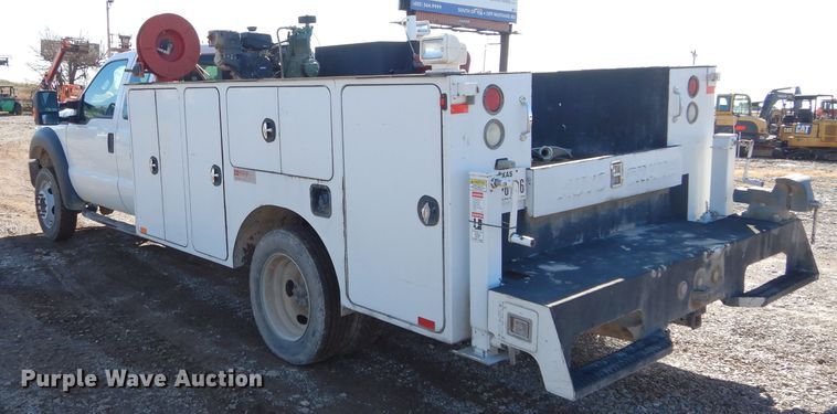 image for item FK9964 2014 Ford F450 Super Duty SuperCab utility truck