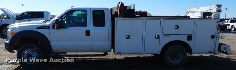 image for item FK9964 2014 Ford F450 Super Duty SuperCab utility truck