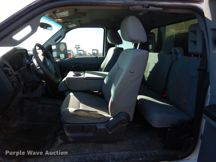 image for item FK9964 2014 Ford F450 Super Duty SuperCab utility truck