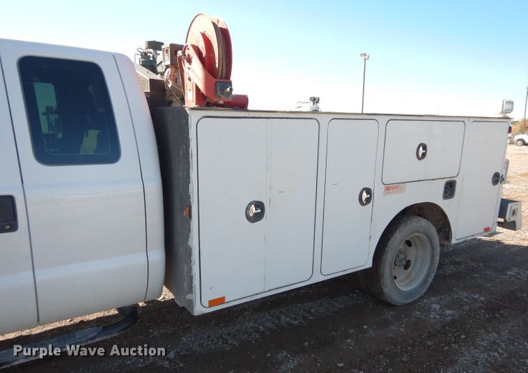 image for item FK9964 2014 Ford F450 Super Duty SuperCab utility truck