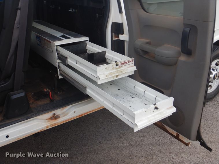 image for item FT9489 2011 Chevrolet Silverado 2500HD Ext. Cab utility bed pickup truck