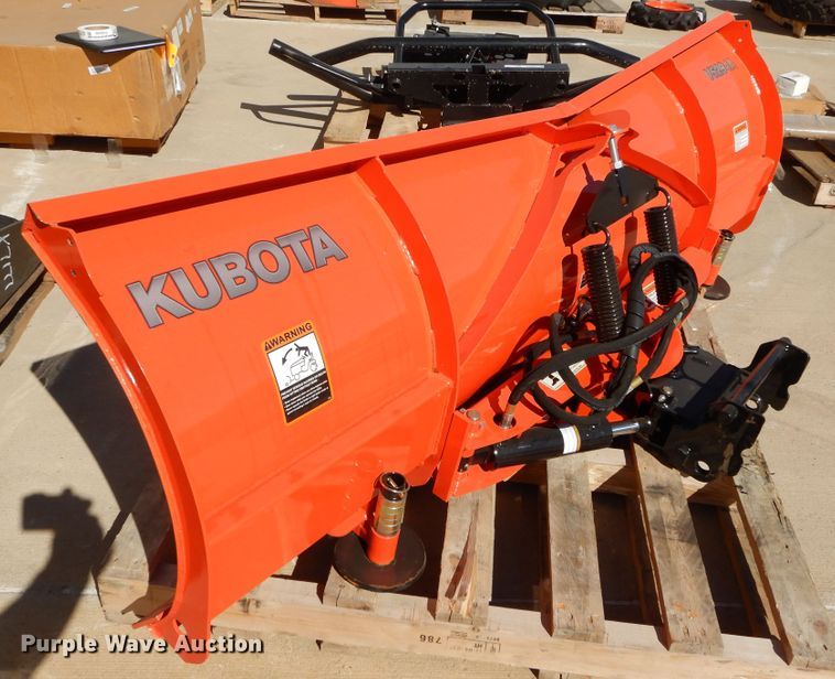image for item FV9516 Kubota V5294A snow plow