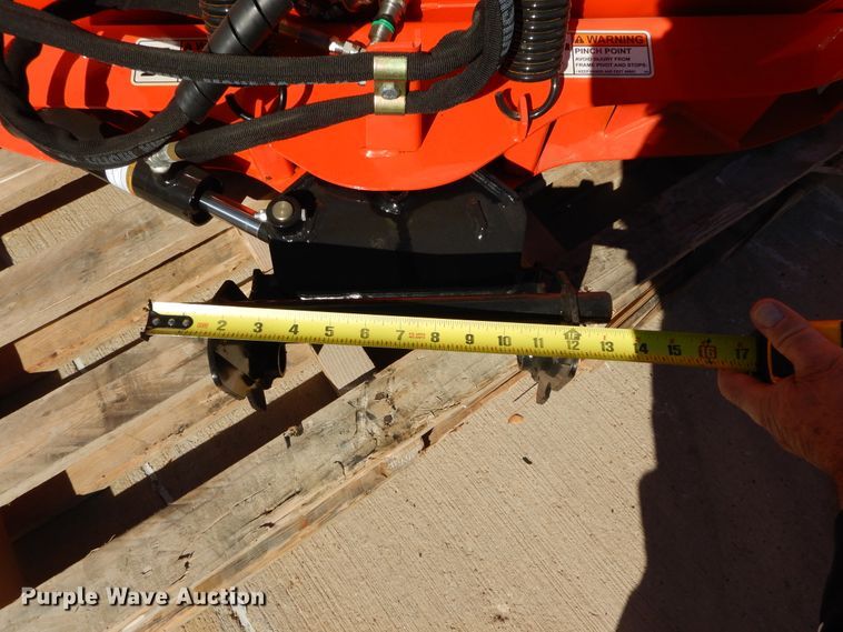 image for item FV9516 Kubota V5294A snow plow