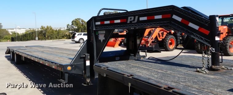 image for item FV9535 2015 PJ GN40FT equipment trailer