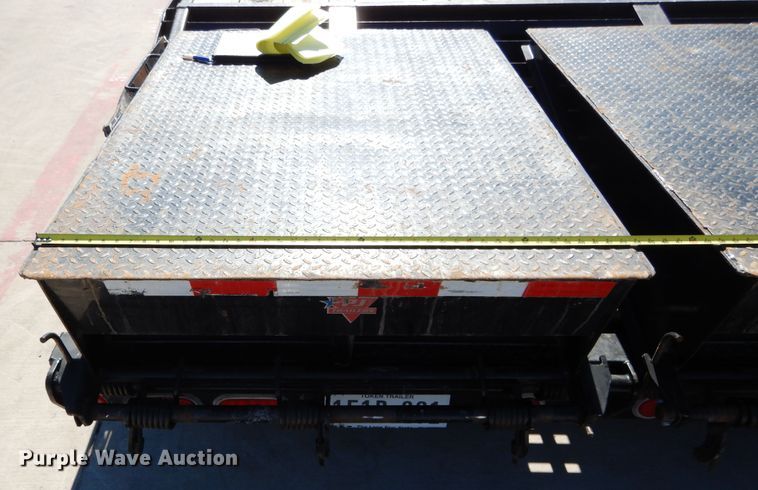 image for item FV9535 2015 PJ GN40FT equipment trailer