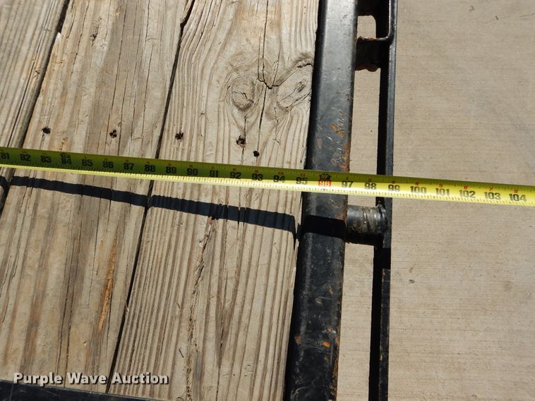 image for item FV9535 2015 PJ GN40FT equipment trailer