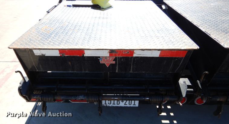 image for item FV9535 2015 PJ GN40FT equipment trailer