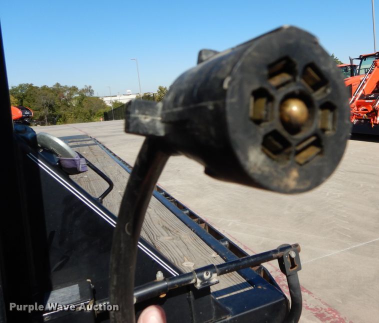 image for item FV9535 2015 PJ GN40FT equipment trailer