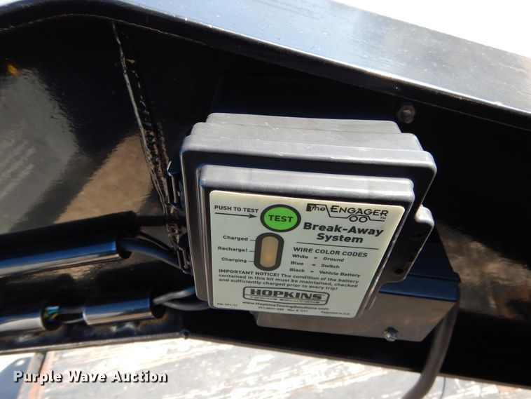 image for item FV9535 2015 PJ GN40FT equipment trailer