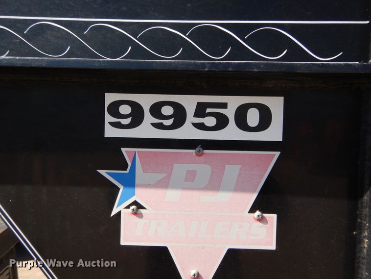 image for item FV9535 2015 PJ GN40FT equipment trailer