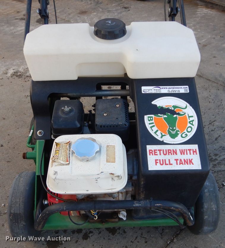 Billy Goat AE400H core aerator in Paola, KS Item GJ9918 sold Purple Wave