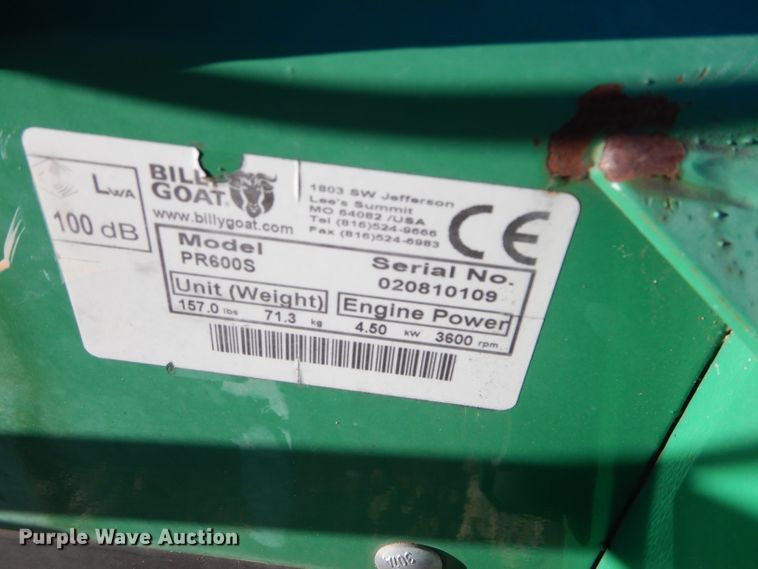 (2) Billy Goat verti cutter/overseeder in Paola, KS | Item GJ9924 sold ...