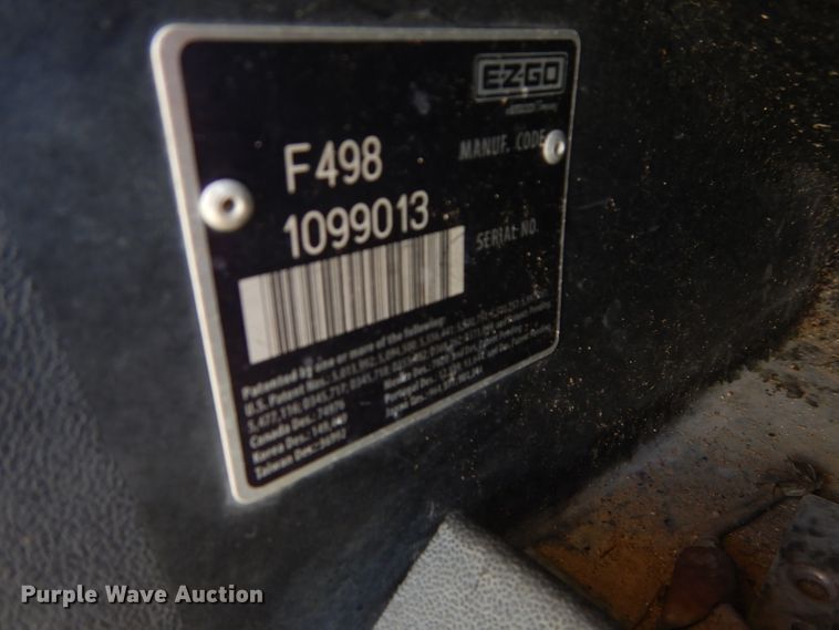 image for item GJ9928 Ez-go F498 golf cart
