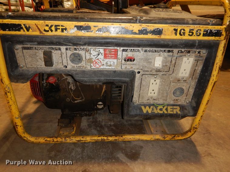 image for item GJ9952 Wacker G5.6 generator