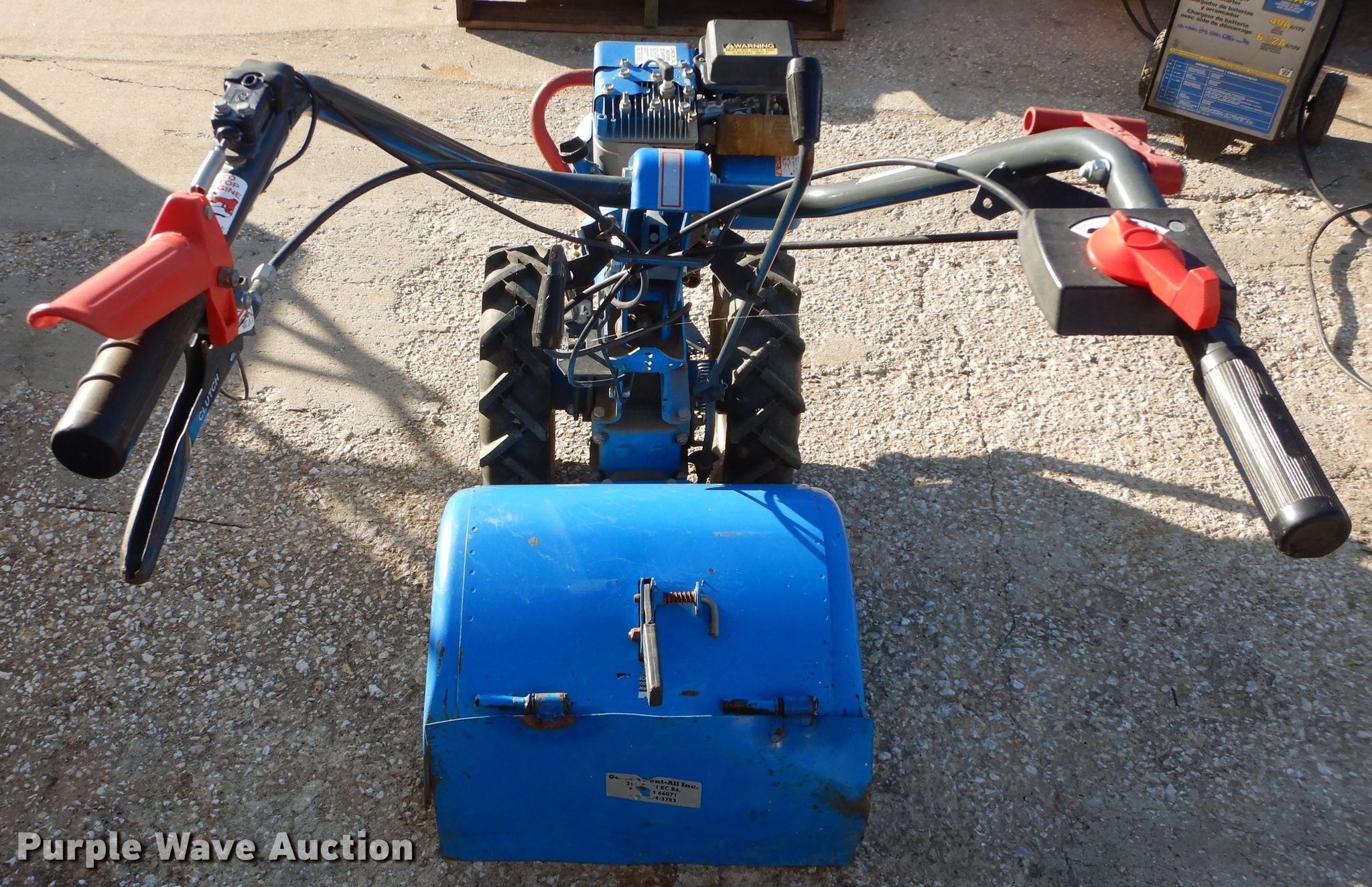 BCS 716 tiller in Paola, KS Item GJ9920 sold Purple Wave