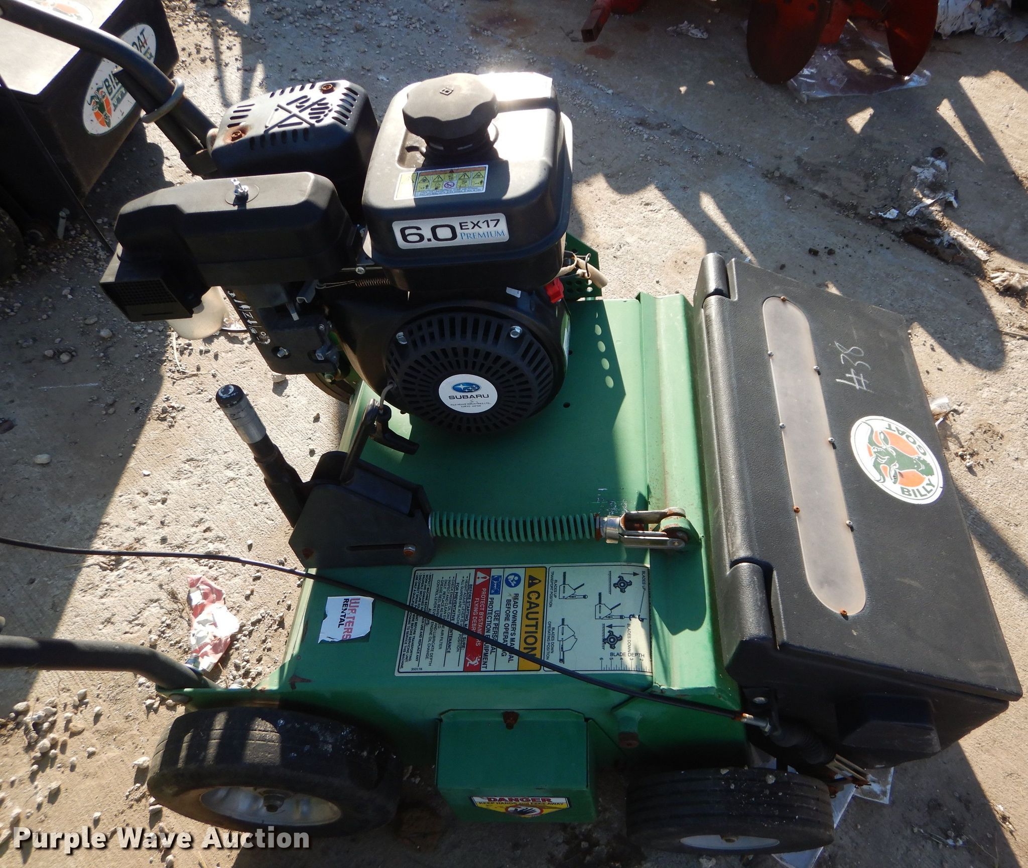 (2) Billy Goat verti cutter/overseeder in Paola, KS | Item GJ9921 sold ...