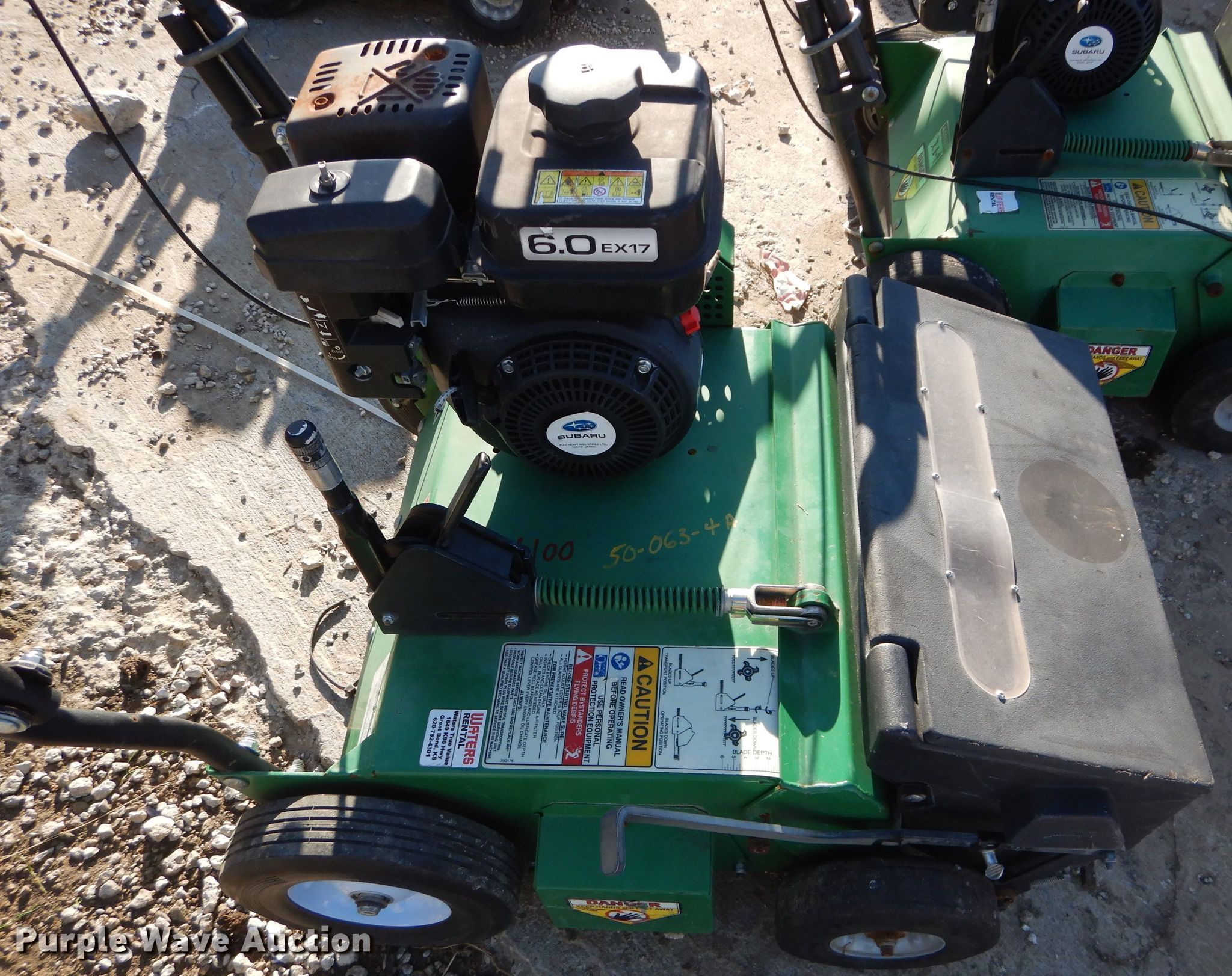 (2) Billy Goat verti cutter/overseeder in Paola, KS | Item GJ9921 sold ...