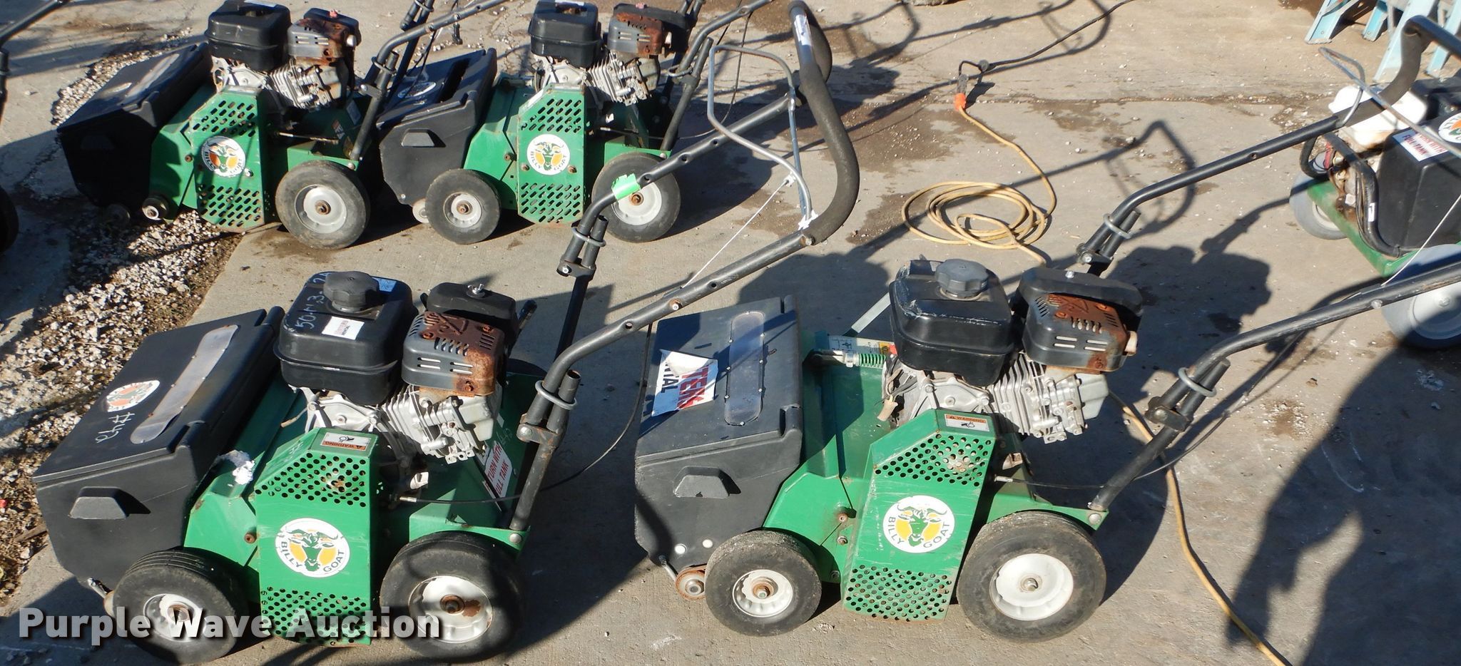 (2) Billy Goat verti cutter/overseeder in Paola, KS | Item GJ9923 sold ...